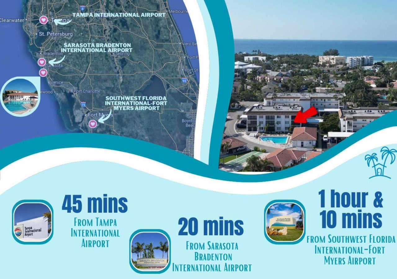 2 Bed 2 Bath Centrally Located On Siesta Key Sarasota Exteriör bild